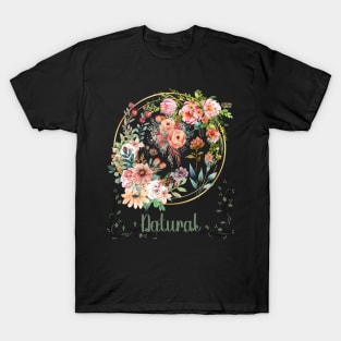 Floral Pattern, Nature Design T-Shirt